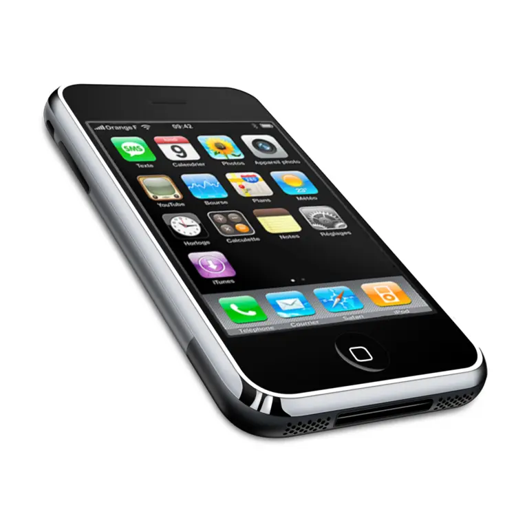 Modern Smartphone with Apps Display