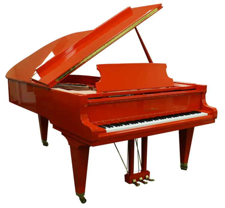 Red Grand Piano