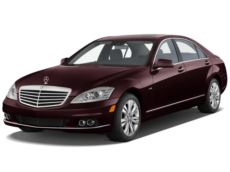 Maroon Luxury Sedan Car