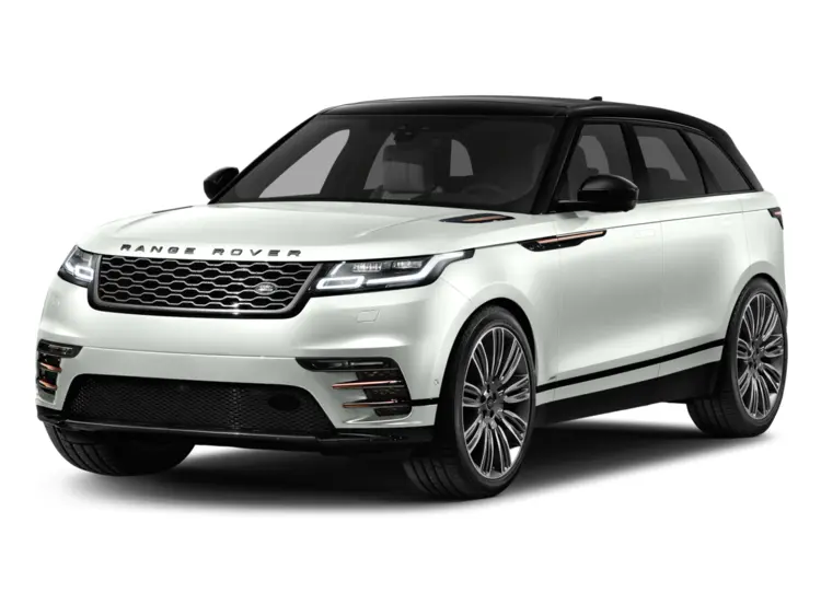White Range Rover Velar Luxury SUV