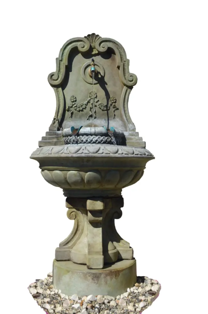 Wall-Mounted Garden Fountain