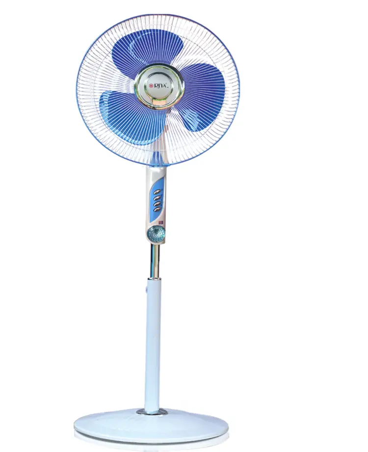 Blue Pedestal Fan for Cooling