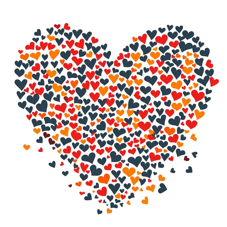 Dense Heart Pattern