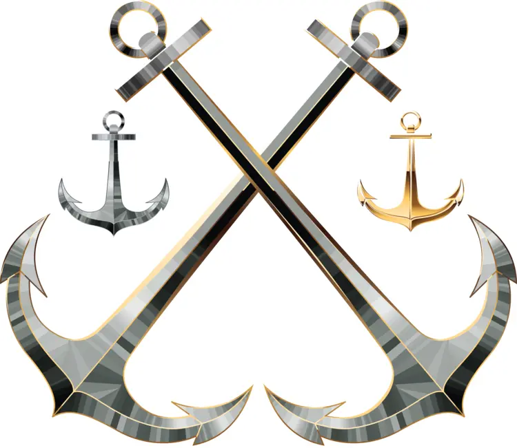 Crossed Anchors with Small Anchors