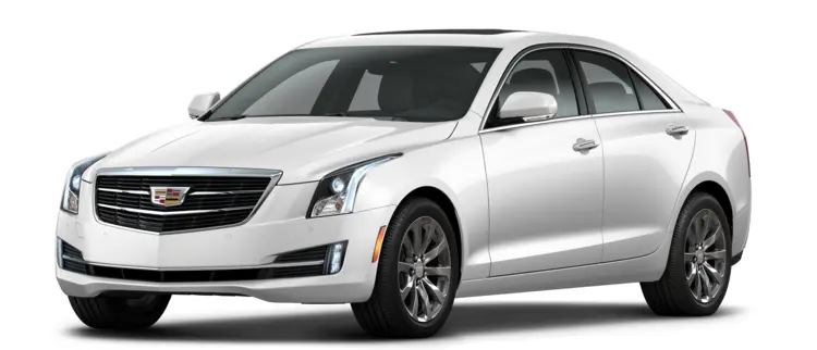 White Luxury Sedan Car