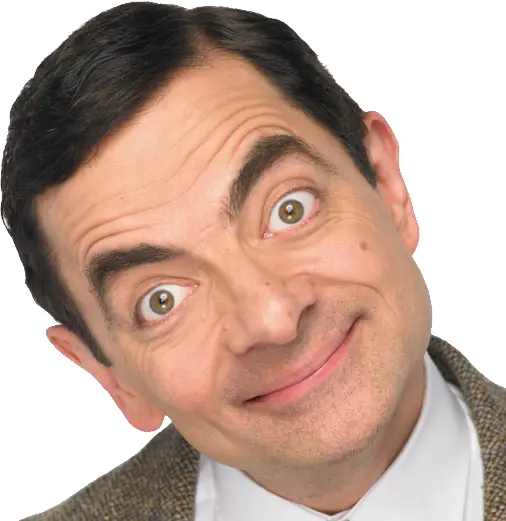 Man with Tilted Head and a Smile