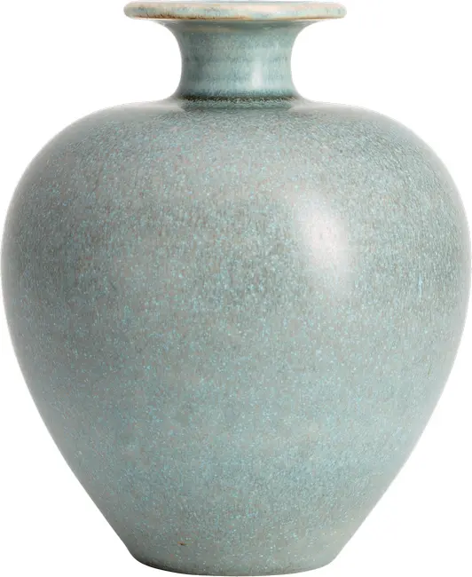 Vintage Blue Ceramic Vase