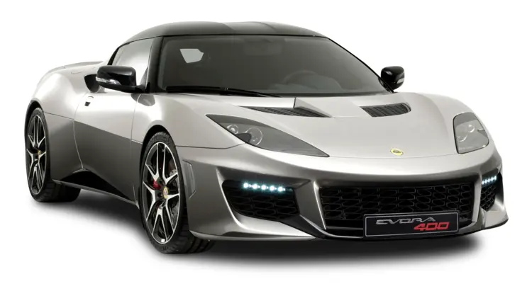 Silver Sports Car with Sleek Design