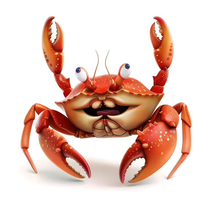 Cartoon Crab Illustration