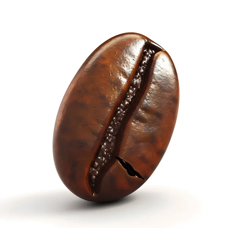 Cracked Coffee Bean