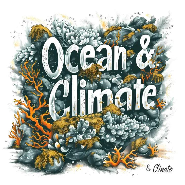 Ocean and Climate Coral Reef Illustration