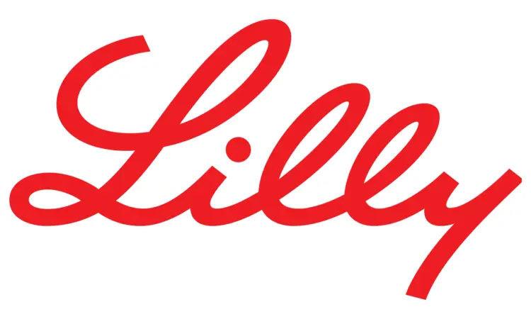 Lilly Logo in Red Script