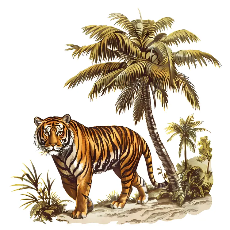 Tiger in Jungle
