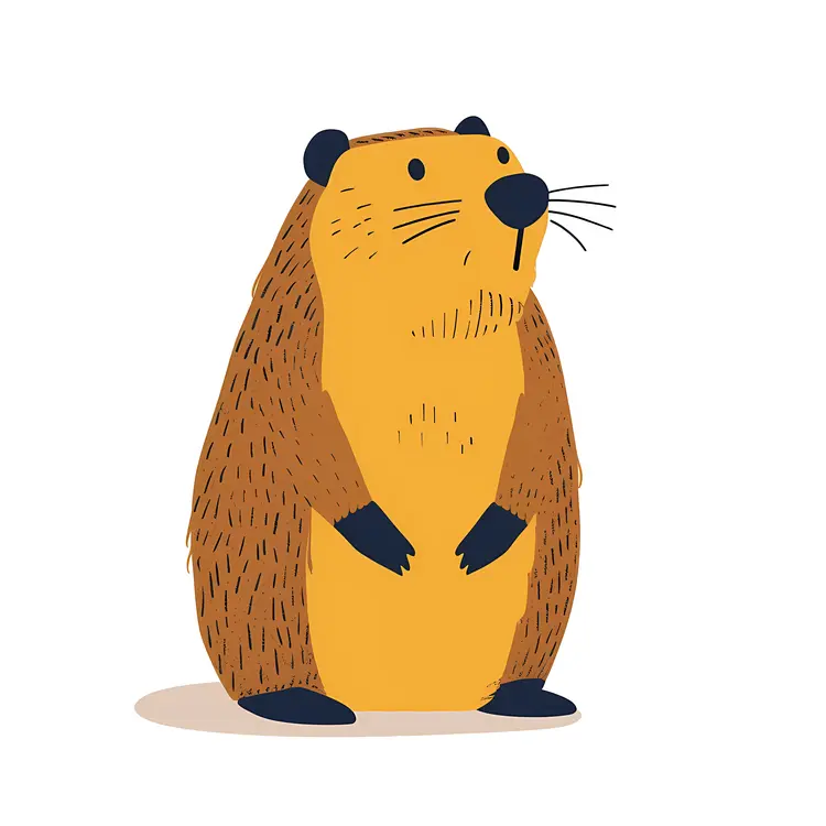 Cute Animal Cartoon Illustration