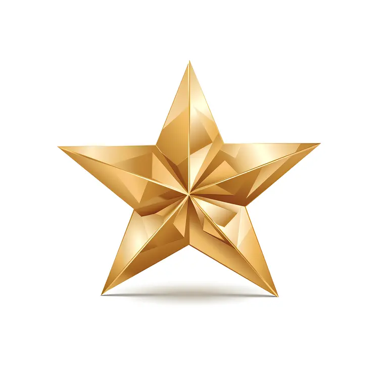 Shiny Golden Star