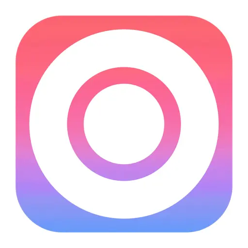 Target App Icon in Digital Style