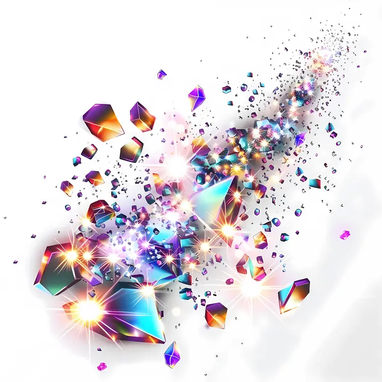 Colorful Shiny Crystals