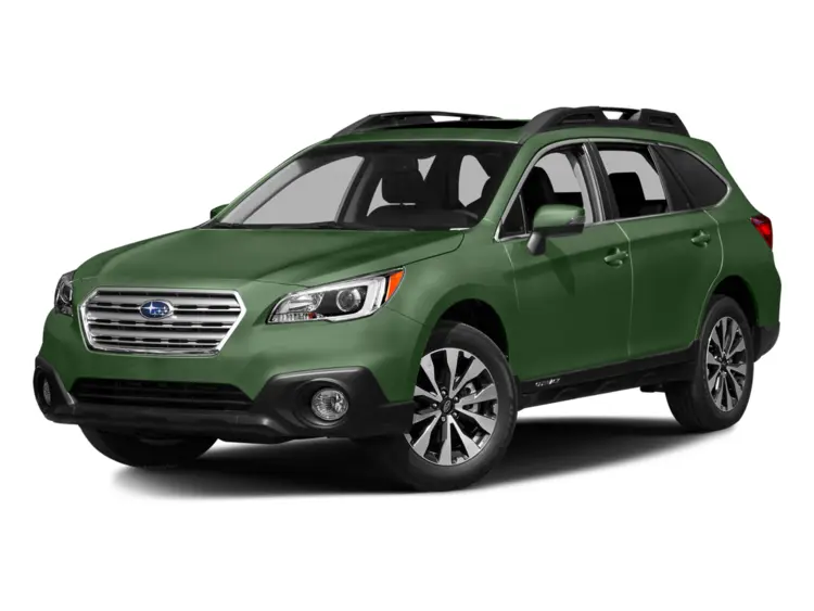 Green Subaru SUV