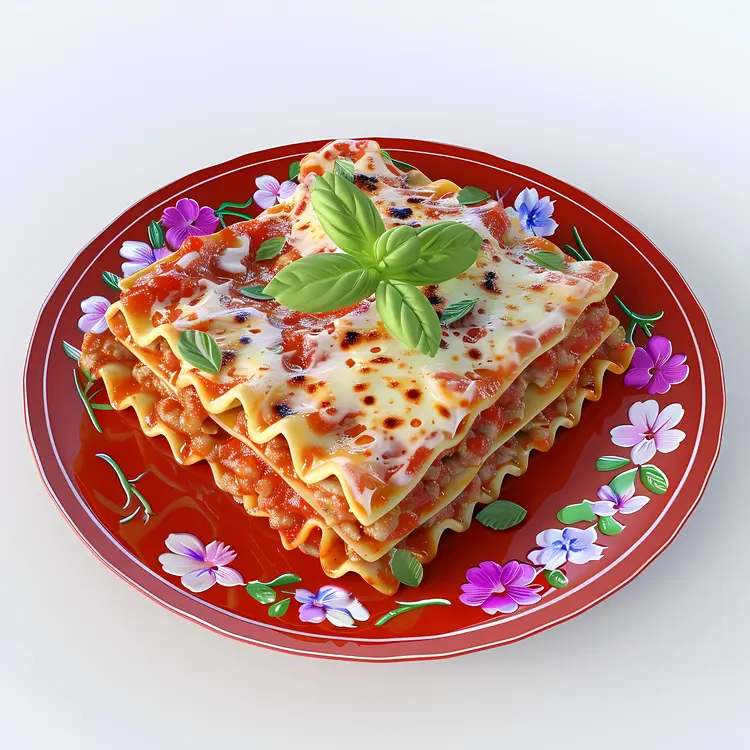 Lasagna with Basil