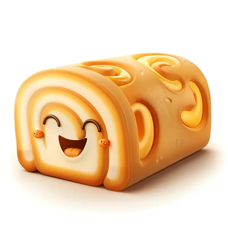 Smiling Bread Roll