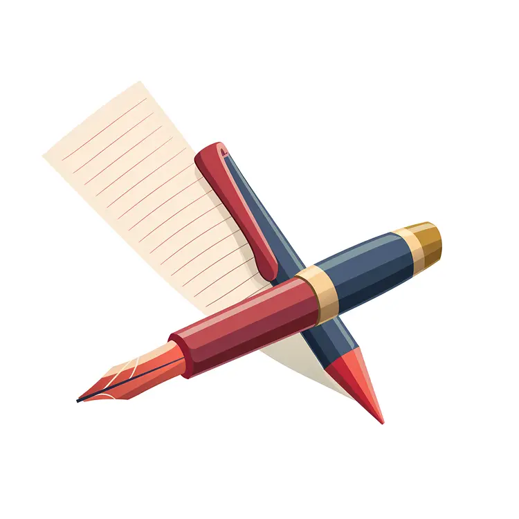 Pen and Paper for Writing Notes