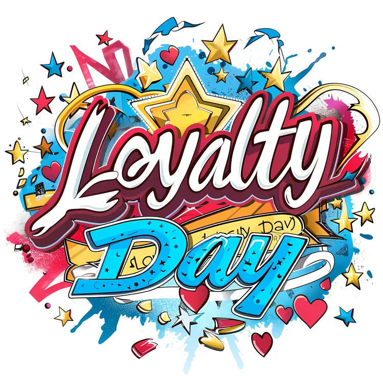 Colorful Loyalty Day Celebration