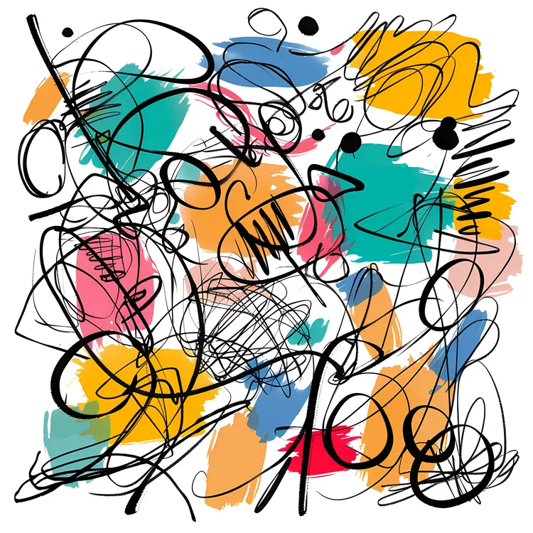 Playful Colorful Doodles