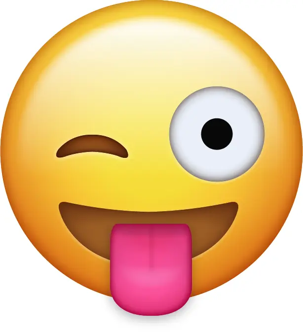 Winking Emoji with Tongue Out