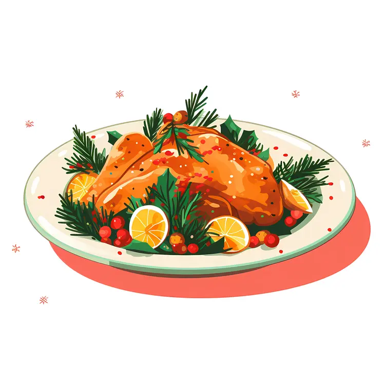 Roast Chicken with Lemon and Herbs