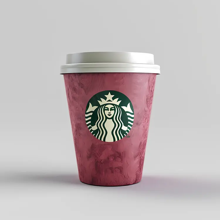 Purple Starbucks Coffee Cup