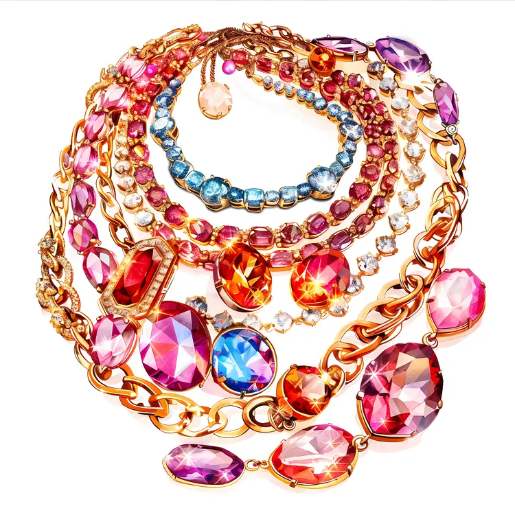 Colorful Jewelry Collection