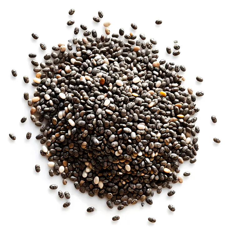 Pile of Chia Seeds