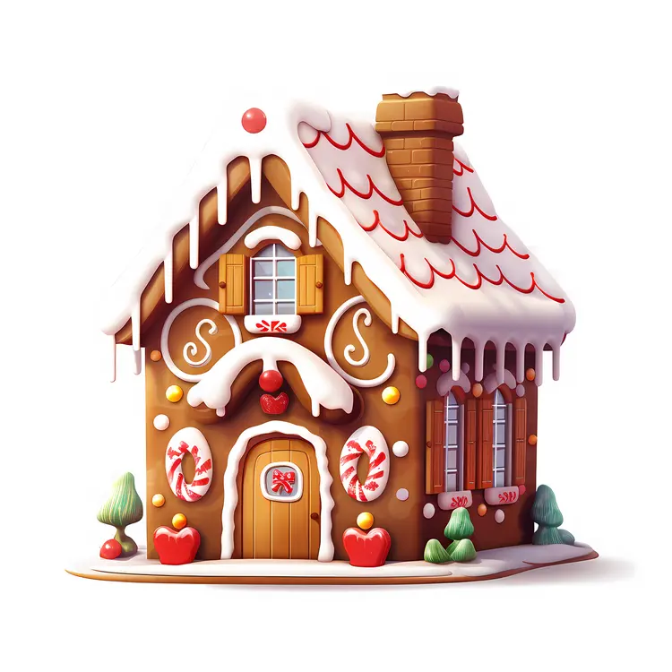 Gingerbread House with Icing