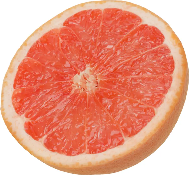 Half Pink Grapefruit
