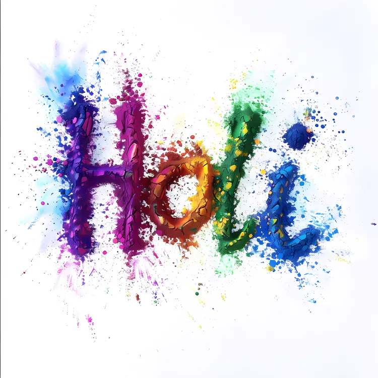 Holi Festival Color Explosion