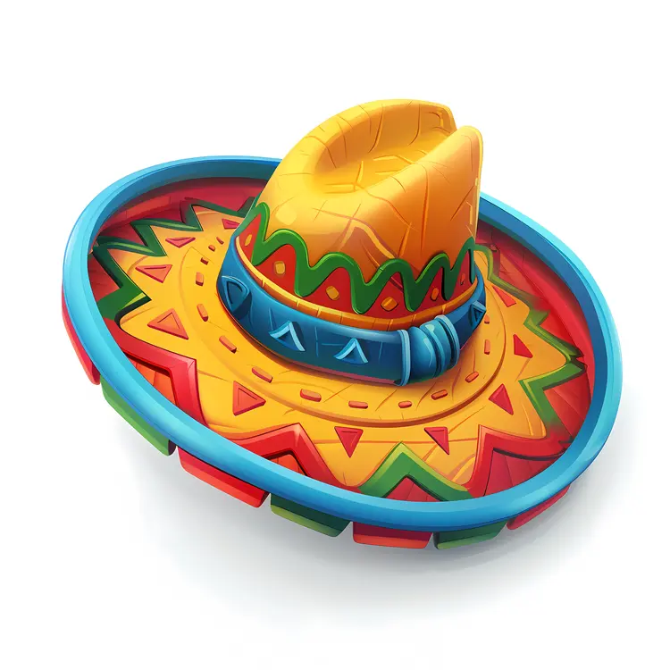 Colorful Mexican Sombrero