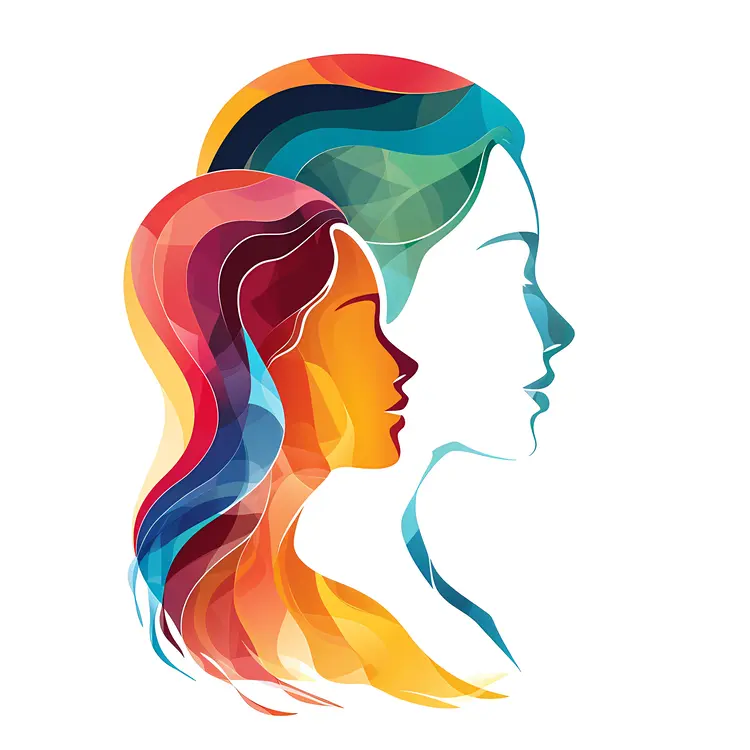 Two Women Profiles