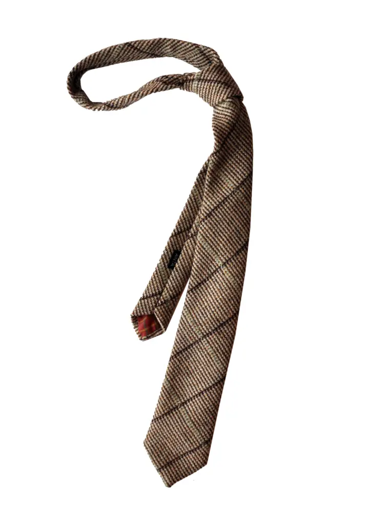 Brown Formal Tie