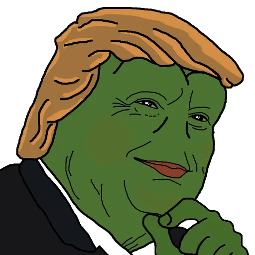 Cartoon Character with Green Face