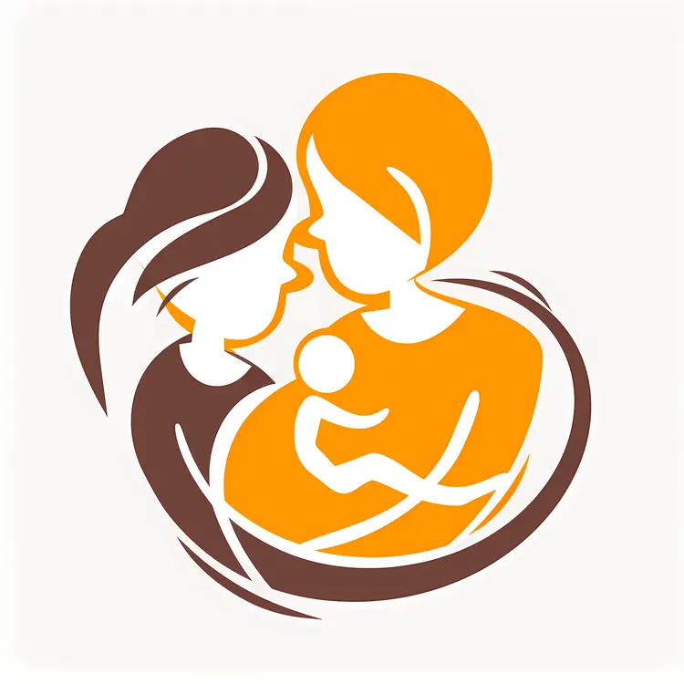 Loving Family Illustration