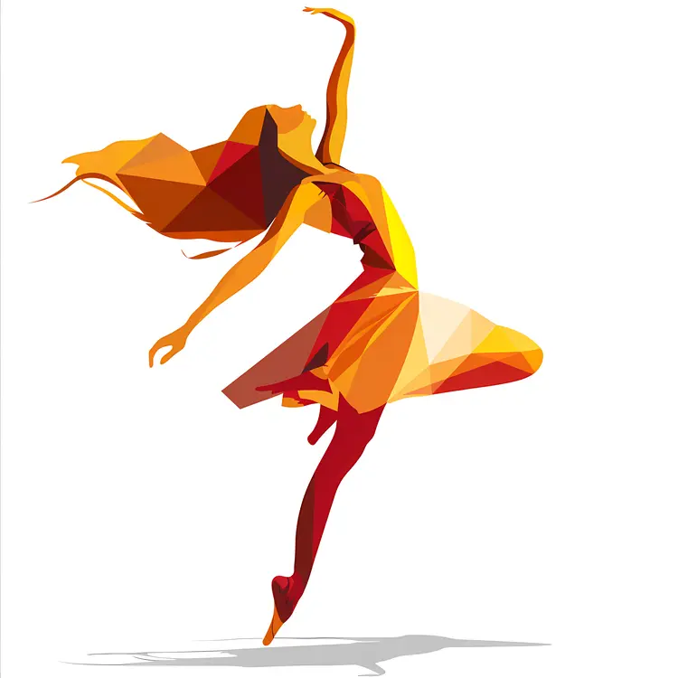 Geometric Abstract Dancer