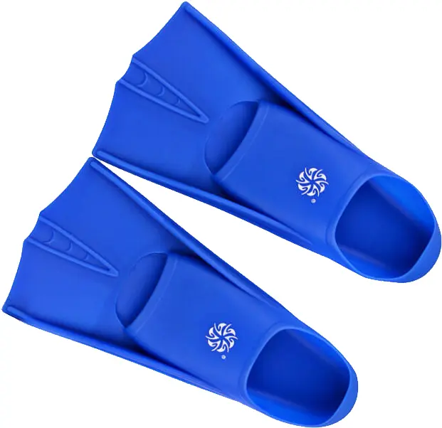 Blue Swim Fins for Water Sports