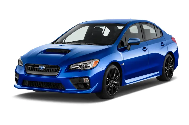 Blue Subaru WRX