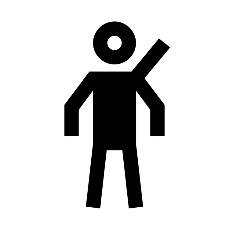 Stick Figure with Sword