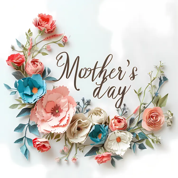 Mother's Day Floral Wreath