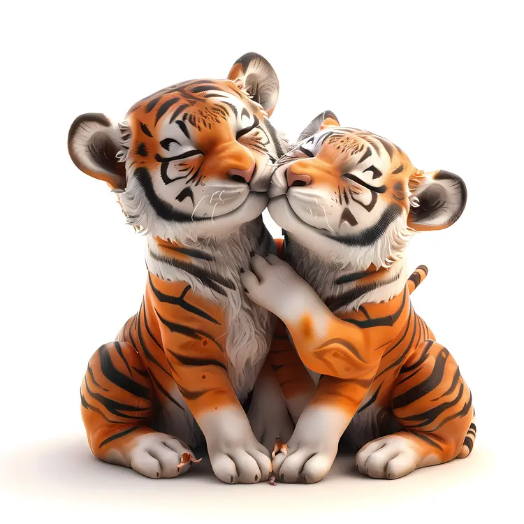 Cute Tiger Cubs