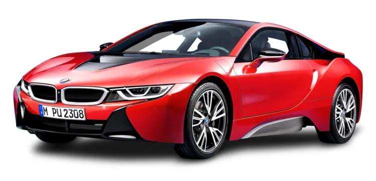 Sleek Red Sports Car