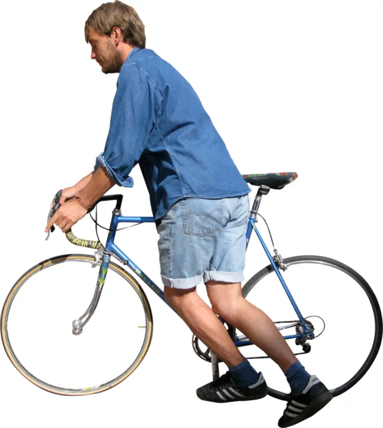 Cyclist on a Bicycle