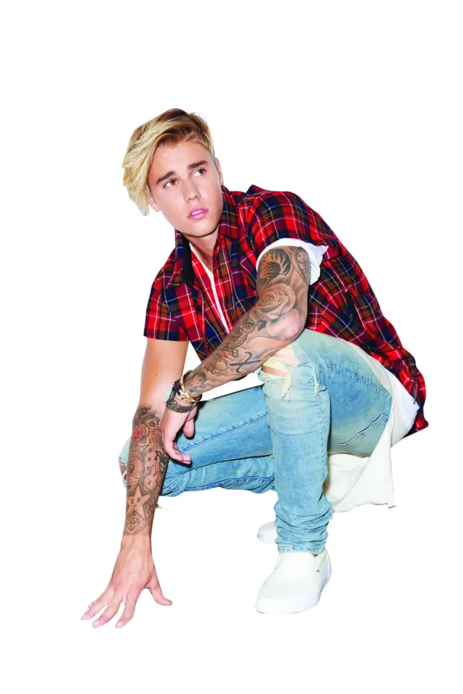 Man in Plaid Shirt