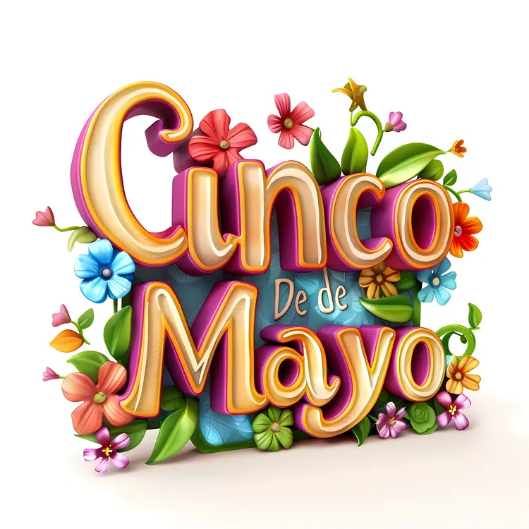 Cinco De Mayo Celebration with Flowers